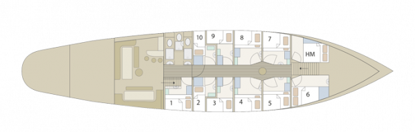 Floorplan of Florette