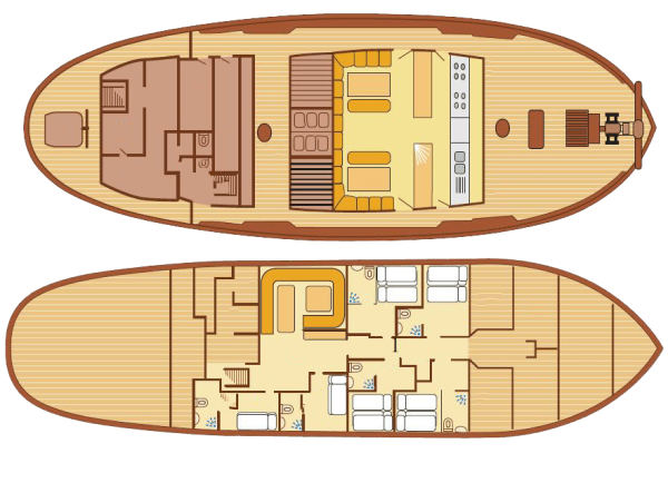 Floorplan of Eye of the Wind